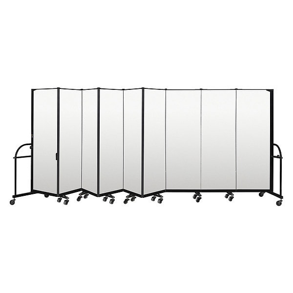 Heavy Duty Room Divider, 9 Panel, 6 ft. H