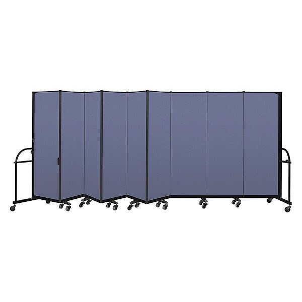 Heavy Duty Room Divider, 9 Panel, 6 ft. H