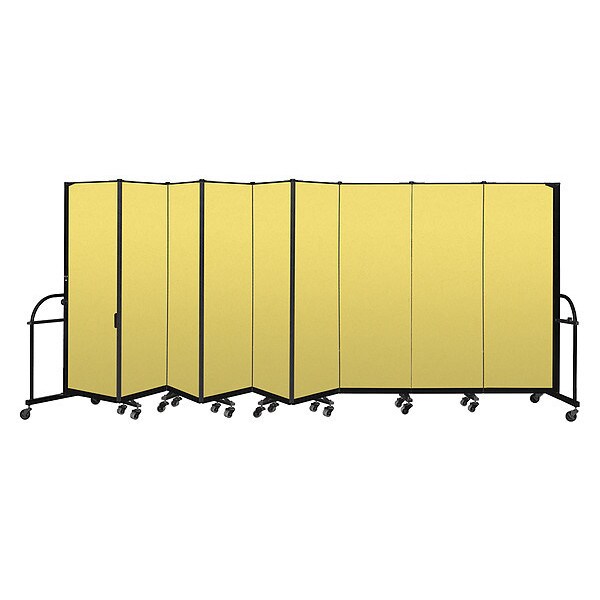 Heavy Duty Room Divider, 9 Panel, 6 ft. H