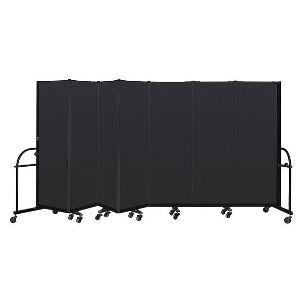 Heavy Duty Room Divider, 7 Panel, 6 ft. H
