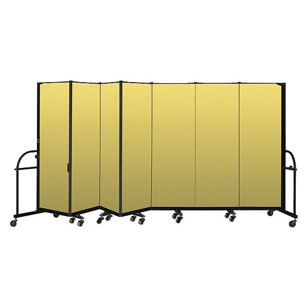 Heavy DUty Room Divider, 7 Panel, 6 ft. H