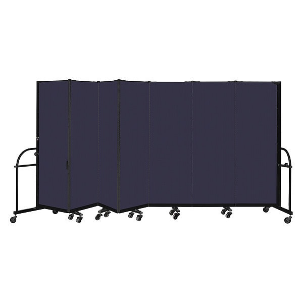 Heavy Duty Room Divider, 7 Panel, 6 ft. H