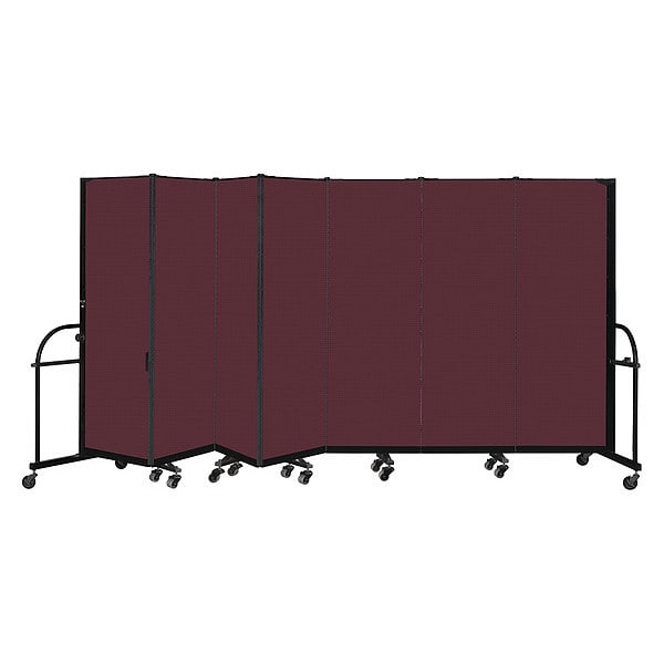 Heavy Duty Room Divider, 7 Panel, 6 ft. H