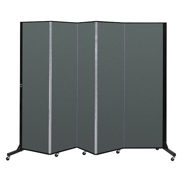 Light Duty Room Divider, 5 Panel, 6 ft. 5"