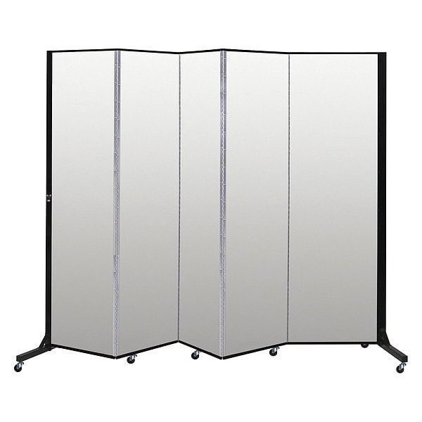Light Duty Room Divider, 5 Panel, 6 ft. 5"
