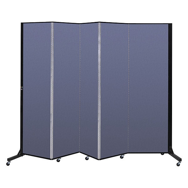 Light Duty Room Divider, 5 Panel, 6 ft. 5"