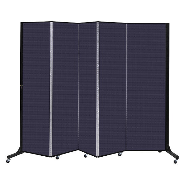 Light Duty Room Divider, 5 Panel, 6 ft. 5"
