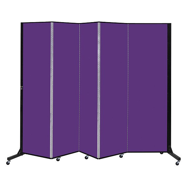 Light Duty Room Divider, 5 Panel, 6 ft. 5"