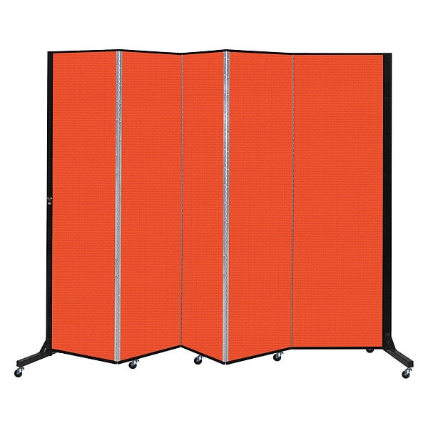 Light Duty Room Divider, 5 Panel, 6 ft. 5"