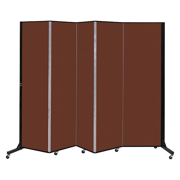 Light Duty Room Divider, 5 Panel, 6 ft. 5"