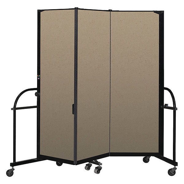 Heavy Duty Room Divider, 3 Panel, 6 ft. H