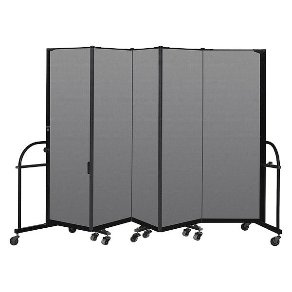 Heavy Duty Room Divider, 5 Panel, 6 ft. H
