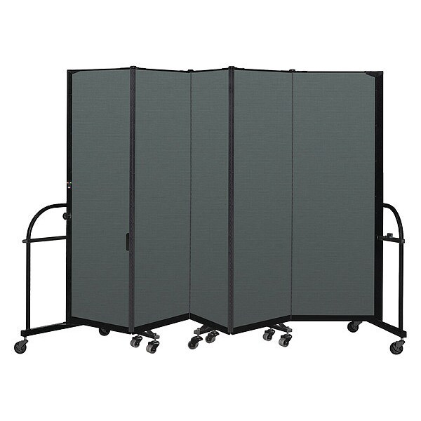 Heavy Duty Room Divider, 5 Panel, 6 ft. H