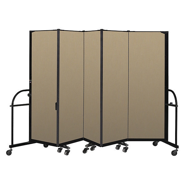 Heavy Duty Room Divider, 5 Panel, 6 ft. H