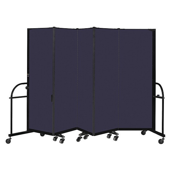 Heavy Duty Room Divider, 5 Panel, 6 ft. H