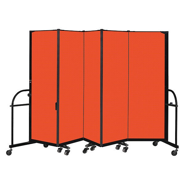 Heavy Duty Room Divider, 5 Panel, 6 ft. H