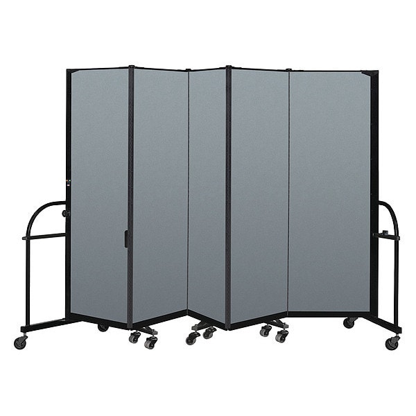 Heavy Duty Room Divider, 5 Panel, 6 ft. H
