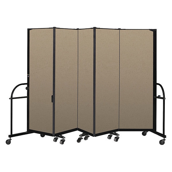 Heavy Duty Room Divider, 5 Panel, 6 ft. H