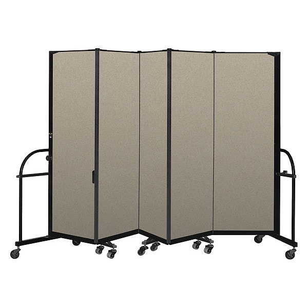 Heavy Duty Room Divider, 5 Panel, 6 ft. H