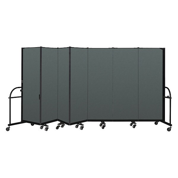 Heavy Duty Room Divider, 7 Panel, 6 ft. H
