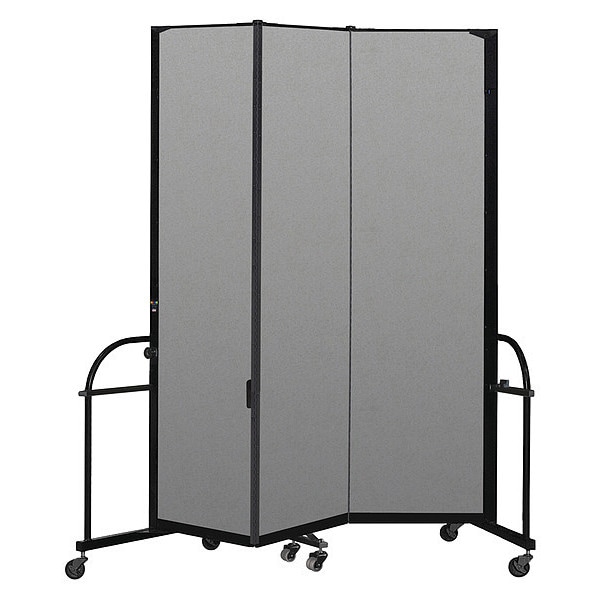Heavy Duty Room Divider, 3 Panel, 7 ft. 4"