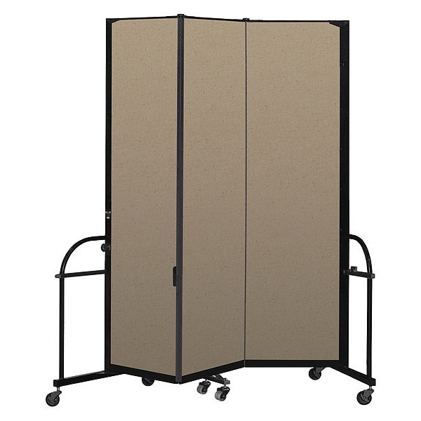 Heavy Duty Room Divider, 3 Panel, 7 ft. 4"