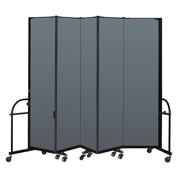 Heavy Duty Room Divider, 5 Panel, 7 ft. 4"