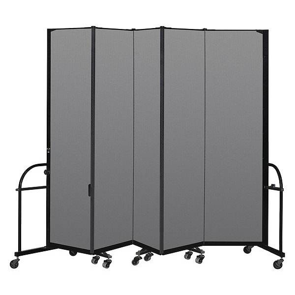 Heavy Duty Room Divider, 5 Panel, 7 ft. 4"