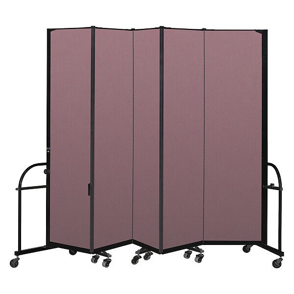 Heavy Duty Room Divider, 5 Panel, 7 ft. 4"