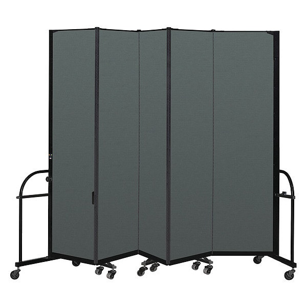 Heavy Duty Room Divider, 5 Panel, 7 ft. 4"