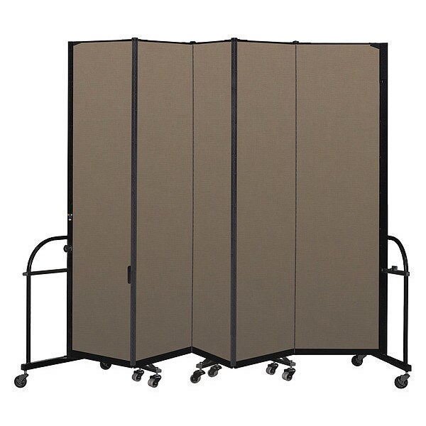 Heavy Duty Room Divider, 5 Panel, 7 ft. 4"
