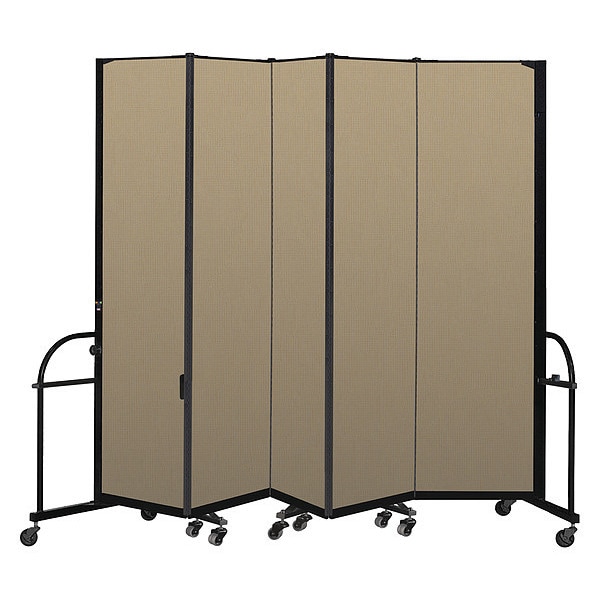 Heavy Duty Room Divider, 5 Panel, 7 ft. 4"