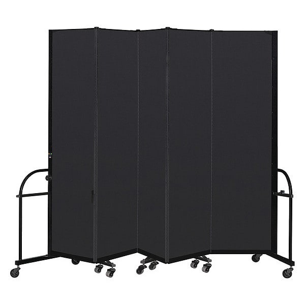 Heavy Duty Room Divider, 5 Panel, 7 ft. 4"