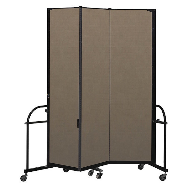 Heavy Duty Room Divider, 3 Panel, 7 ft. 4"