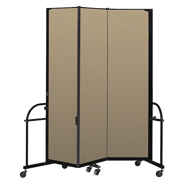 Heavy Duty Room Divider, 3 Panel, 7 ft. 4"