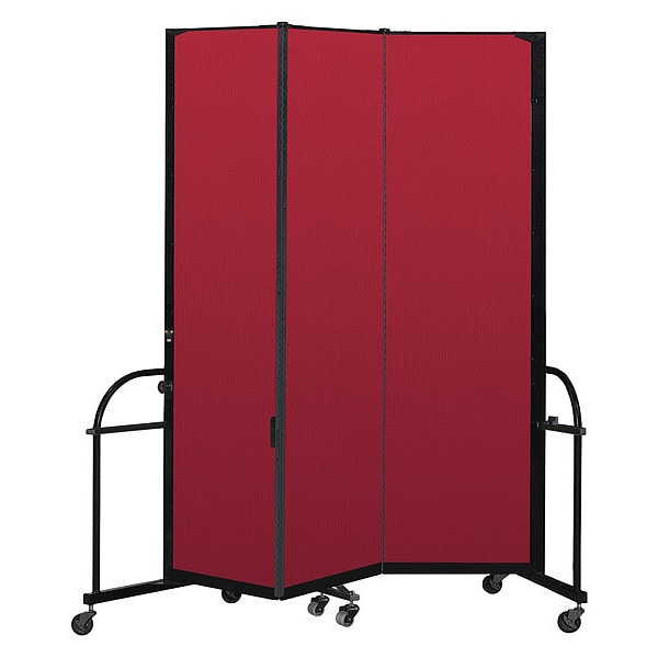 Heavy Duty Room Divider, 3 Panel, 7 ft. 4"