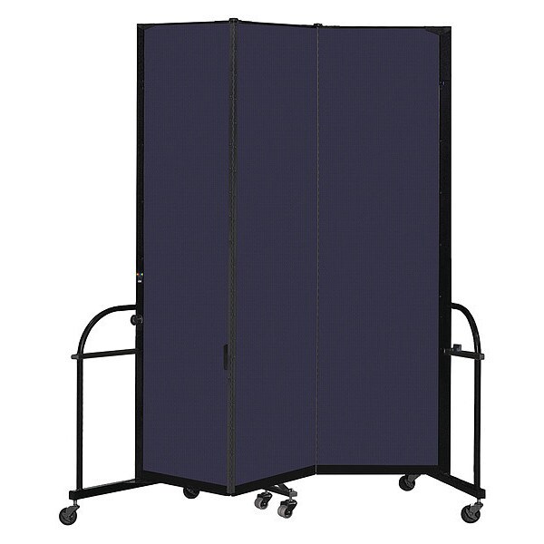Heavy Duty Room Divider, 3 Panel, 7 ft. 4"