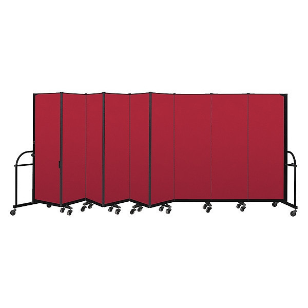 Heavy Duty Room Divider, 9 Panel, 6 ft. H