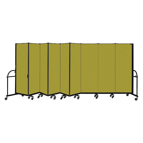 Heavy Duty Room Divider, 9 Panel, 6 ft. H