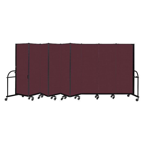 Heavy Duty Room Divider, 9 Panel, 6 ft. H