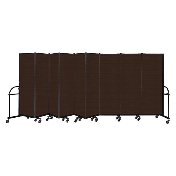 Heavy Duty Room Divider, 9 Panel, 6 ft. H