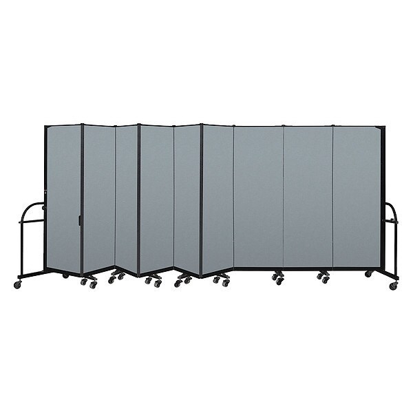 Heavy Duty Room Divider, 9 Panel, 6 ft. H