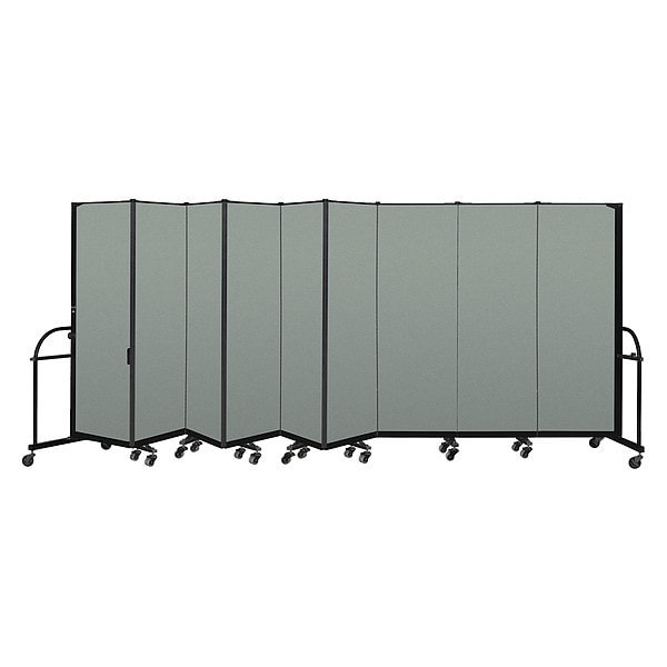 Heavy Duty Room Divider, 9 Panel, 6 ft. H