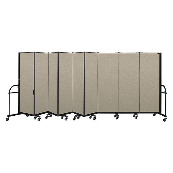 Heavy Duty Room Divider, 9 Panel, 6 ft. H
