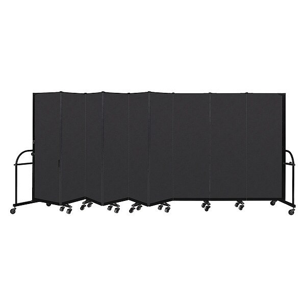 Heavy Duty Room Divider, 9 Panel, 6 ft. H