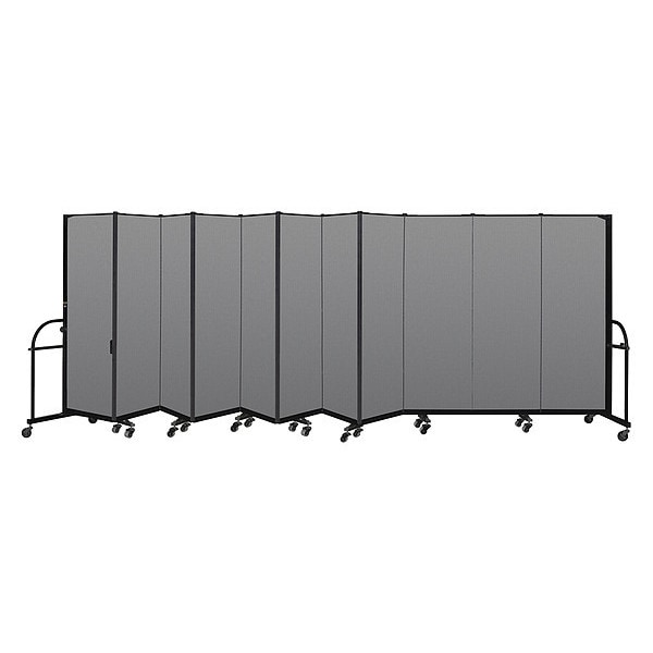 Heavy Duty Room Divider, 11 Panel, 6 ft. H