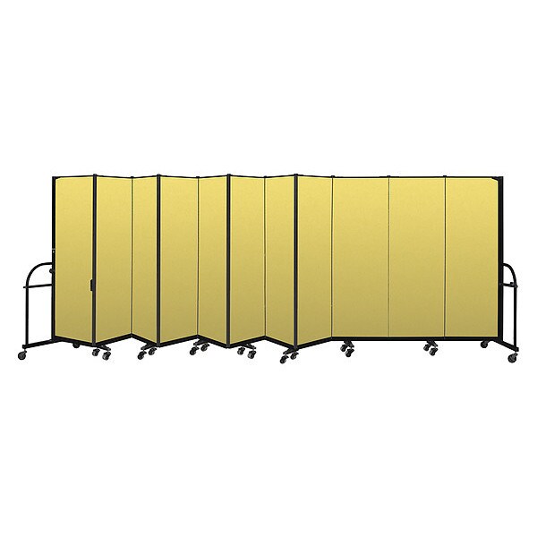 Heavy Duty Room Divider, 11 Panel, 6 ft. H