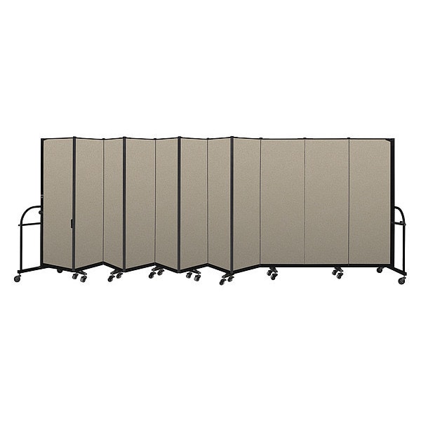Heavy Duty Room Divider, 11 Panel, 6 ft. H