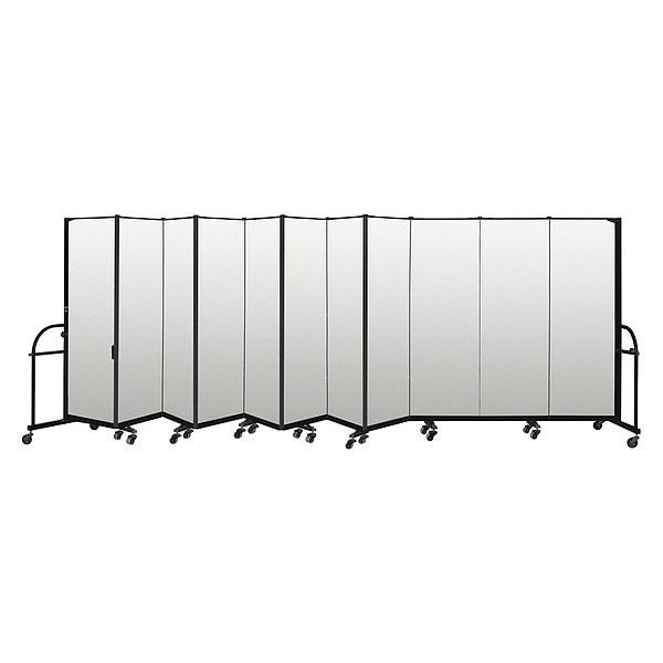 Heavy Duty Room Divider, 11 Panel, 6 ft. H