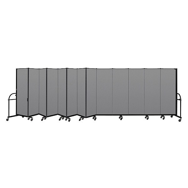 Heavy Duty Room Divider, 13 Panel, 6 ft. H